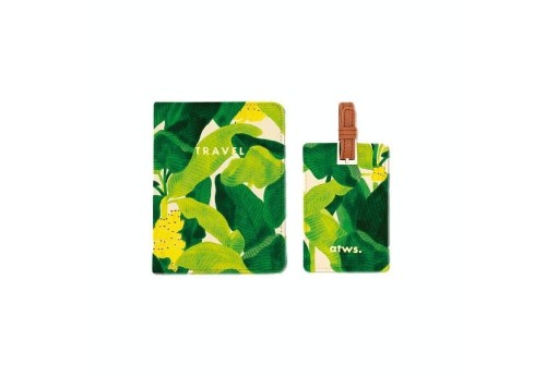 All The Ways To Say Travel Set - Etui na paszport Beverly hills bananas