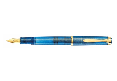 Pelikan M200 Classic Golden Lapis - Pióro wieczne - edycja limitowana 2024