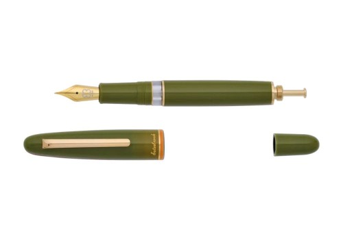 Pióro wieczne Esterbrook Estie Back to Land - Quirky Leaf Gold Trim Piston