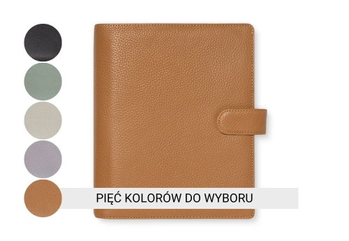 Filofax Norfolk A5 - skórzany organizer (kalendarz 2025 i notatnik)