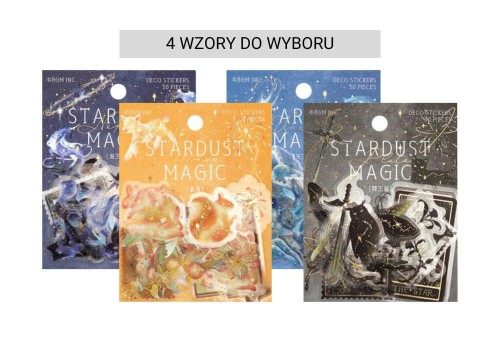 BGM Stickers Stardust Magic Naklejki - różne wzory