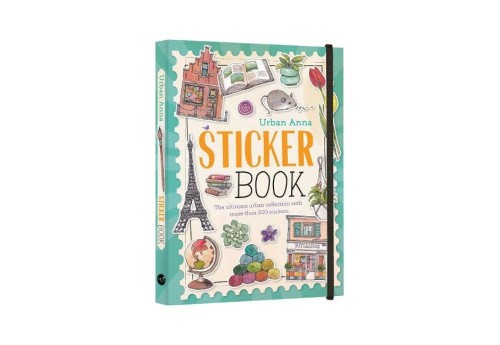Urban Anna Sticker Book Książka z naklejkami