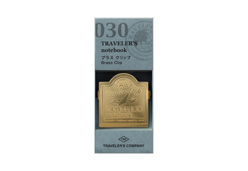 Traveler's Company TRC BRASS Traveler's Notebook Clips