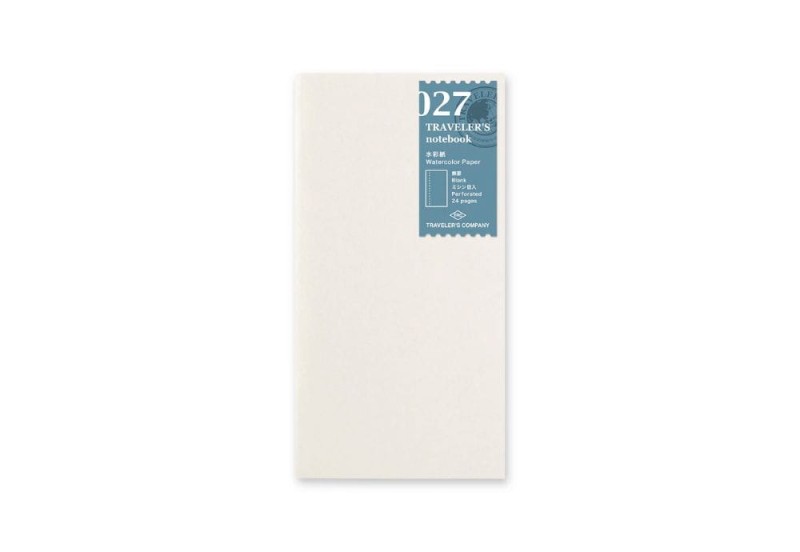 Traveler's Notebook 027 Wkład do notatnika (Regular Size) - Notes do akwareli