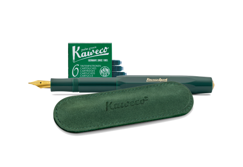 NOTEKA Zestaw Kaweco Zielony a.png