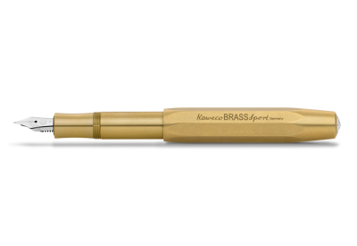 Pióro wieczne Kaweco Brass Sport (Rozmiar stalówki: F)