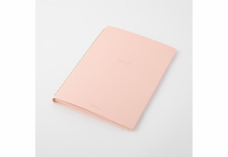 midori notes na spirali dot grid colour pad różowy - 1.png