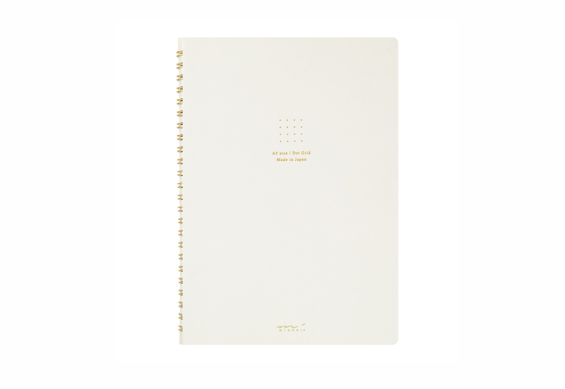 midori notes na spirali dot grid colour white.png
