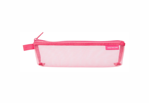 Piórnik Midori Mesh Pen Case Różowy