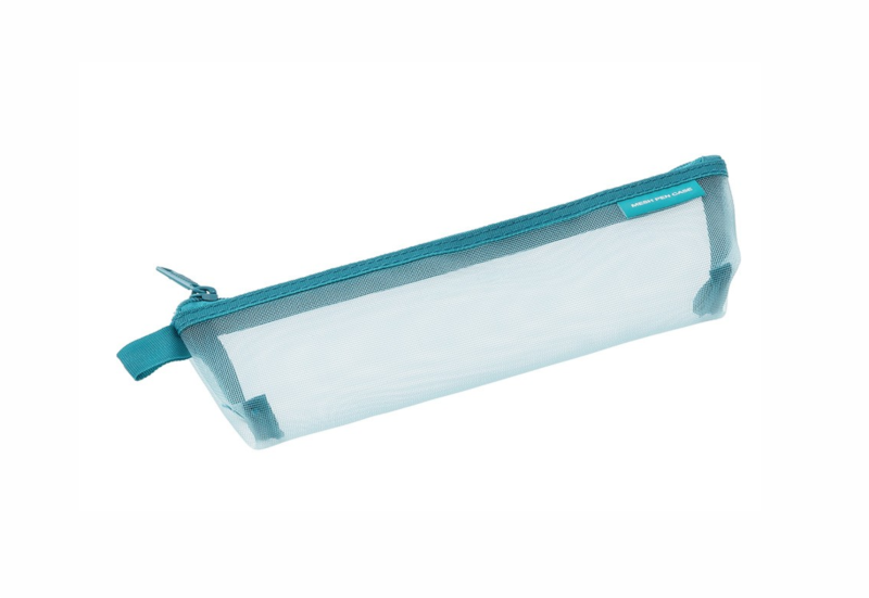 midori piórnik pen case mesh niebieski 1.png