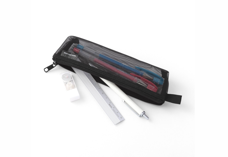 midori piórnik pen case mesh czarny 1.png