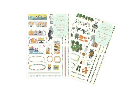 Naklejki Midori Yuru Log 2 Arkusze