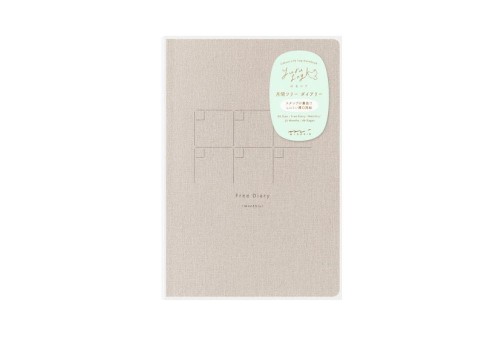 Midori Planner Miesięczny Yuru Log B6