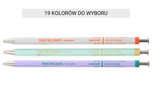 Mark's Japan Długopis Tous Les Jours