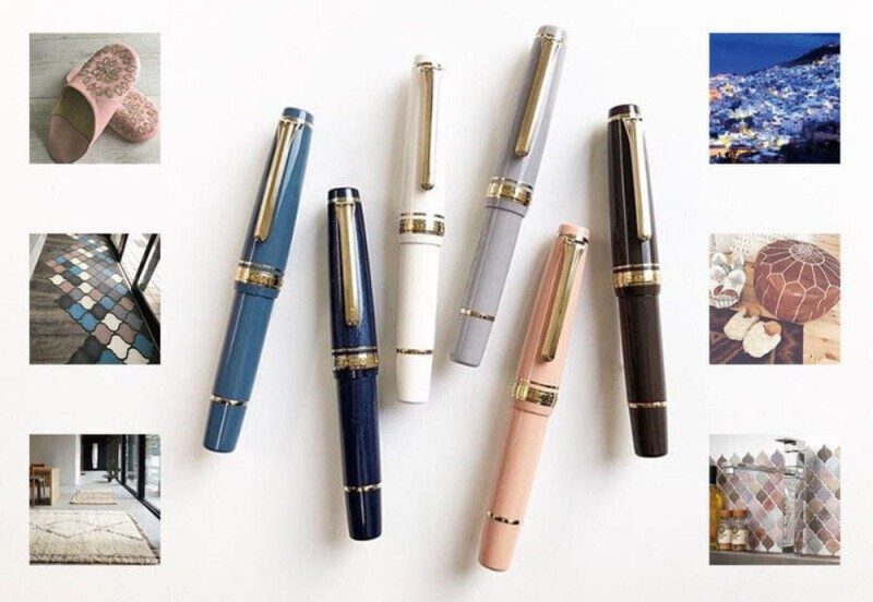 NOTEKA Sailor Pro Gear Slim Mini Kieszonkowe Pióro Wieczne Maroccan 2.jpg