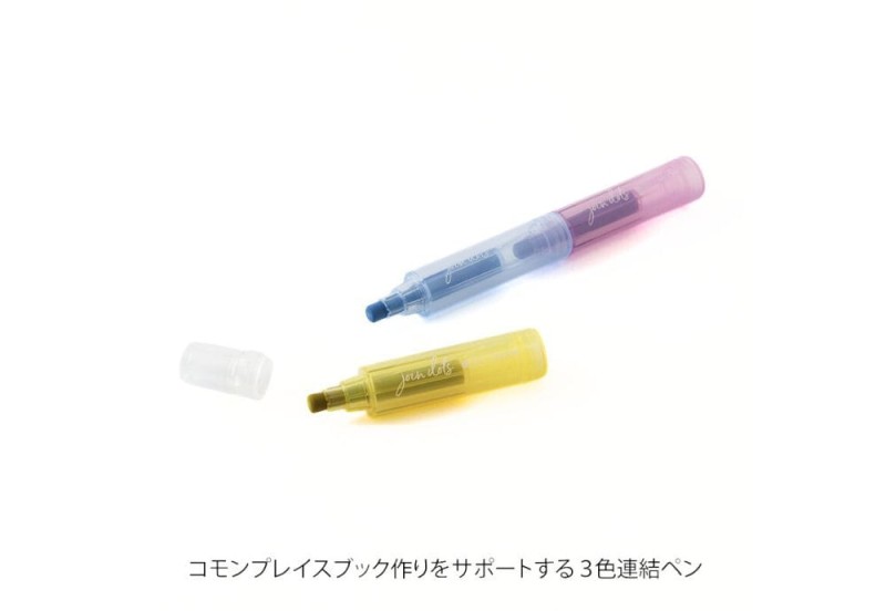 Noteka Zakreślacze Midori Connecting Pen Join Dots Pastel (3).jpg