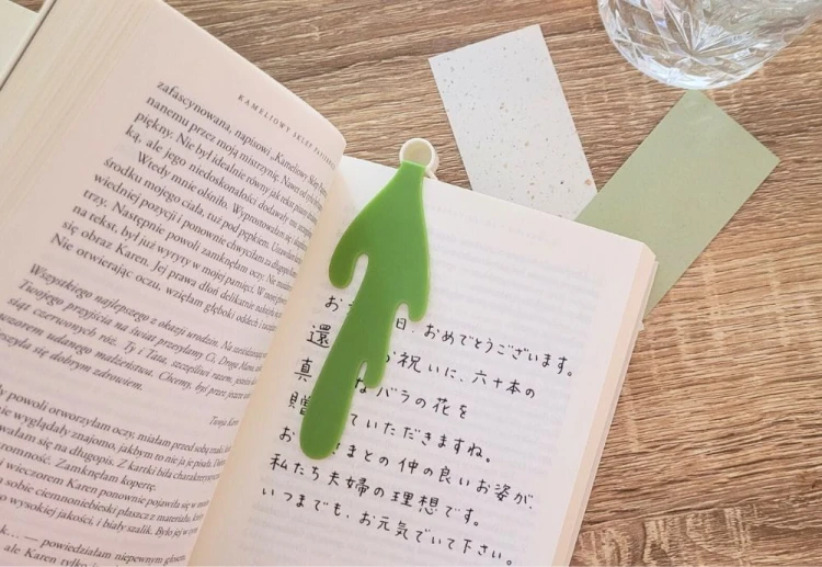 NOTEKA Caffe Bonney Zakładka do książki Spilled Matcha Bokmark (6).jpg