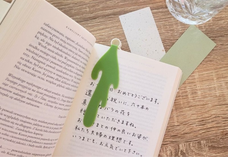 NOTEKA Caffe Bonney Zakładka do książki Spilled Matcha Bokmark (6).jpg