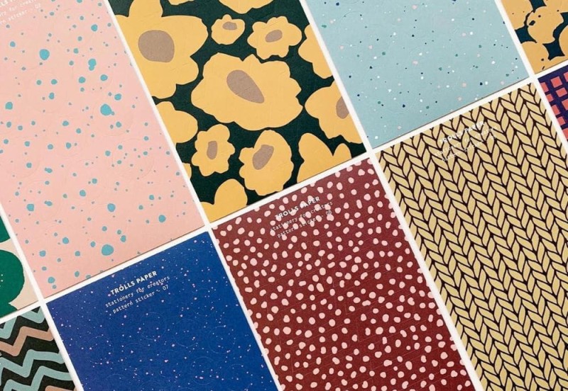 Noteka Naklejki Trolls Paper Pattern (5).jpg