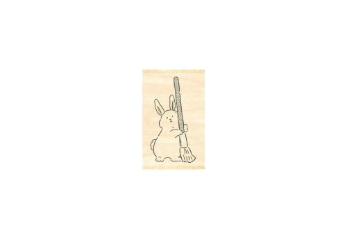 Stempel Beverly Aibo Stamp bunny and brush pen NOTEKA.jpg