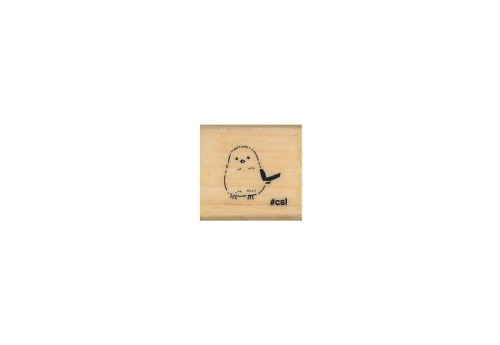 Stempel KODOMO NO KAO I love Stamps Shima Enaga Ptak NOTEKA.jpg