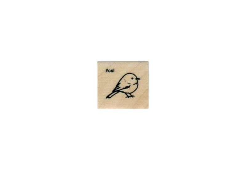 Stempel KODOMO NO KAO I love Stamps Small Bird Ptak NOTEKA.jpg