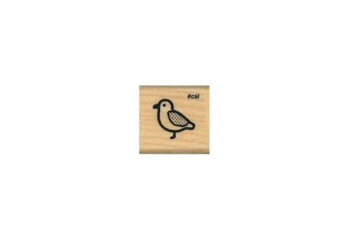 Stempel KODOMO NO KAO I love Stamps Kakome Mewa Ptak NOTEKA.jpg