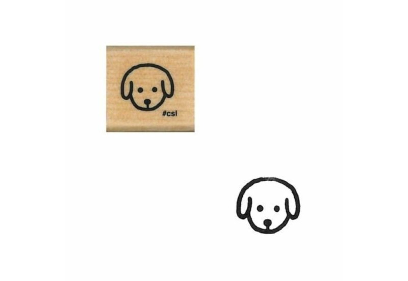 Stempel KODOMO NO KAO I love Stamps pies NOTEKA.jpg