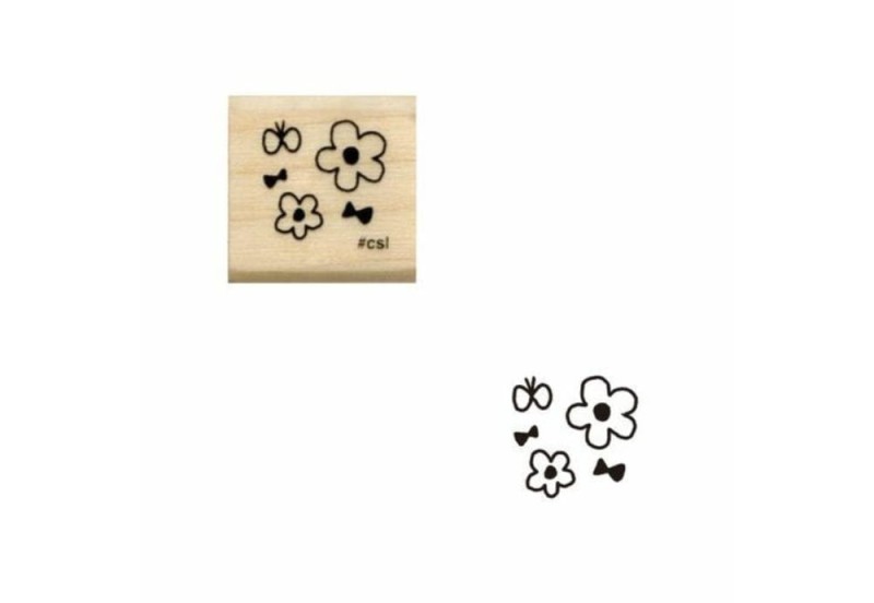 Stempel KODOMO NO KAO I love Stamps kwiatki i motyle NOTEKA(1).jpg