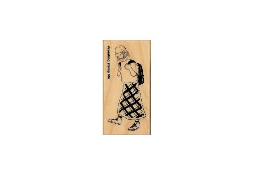 Kodomo no kao I Love stamp Backpack Girls NOTEKA.jpg