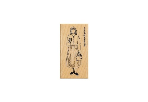 Kodomo no kao I Love stamp Coffee Girls NOTEKA.jpg
