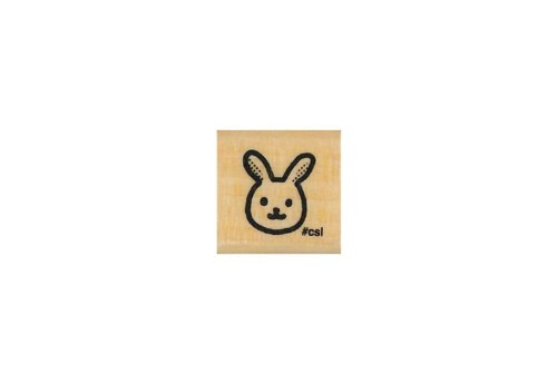 Stempel Kodomo no kao Królik NOTEKA.jpg