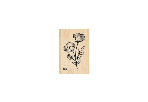 KODOMO NO KAO Stempel I LOVE STAMP Nemophila - Porcelanka