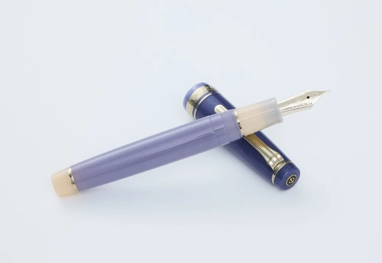 Sailor Pro Gear Dreamy Hour Fountain Pen Pióro wieczne fioletowe Noteka 14k.jpg