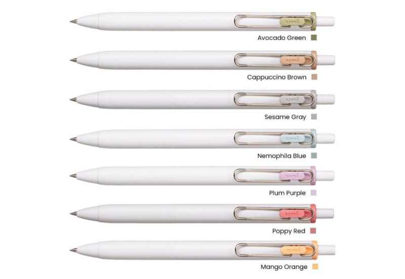 uni one fika colors długopisy żelowe szybkoschnące noteka 2.jpg