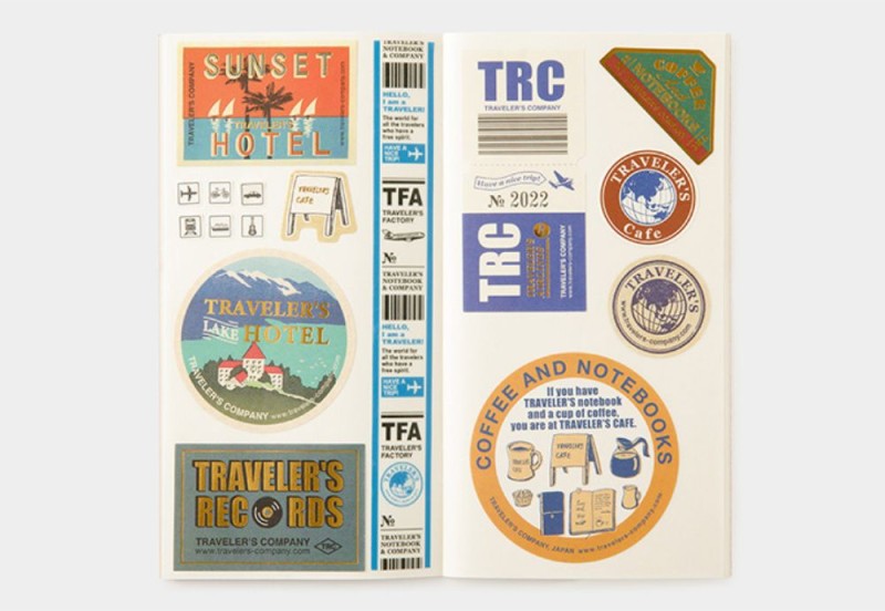 Traveler's Notebook 031 Wkład do notatnika (Regular Size) - sticker release paper 5.jpg