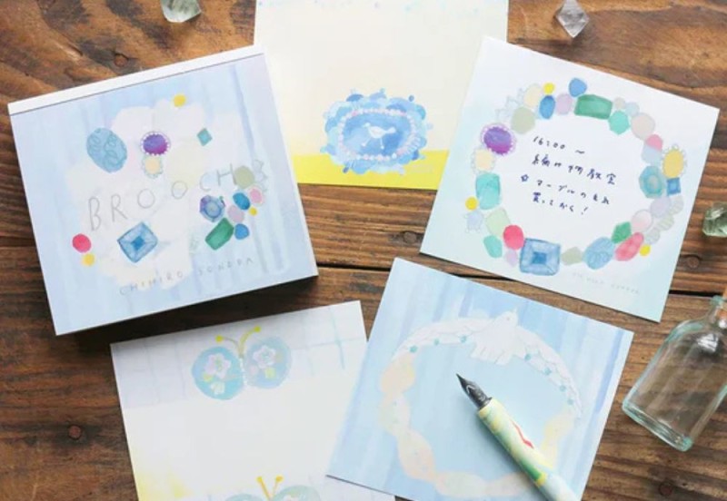 COZYCA Memo Pad Bloczek Brooch(2).jpg