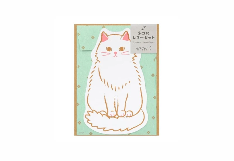 Midori Japan Papeteria Kot Die-Cut Noteka 1.jpg