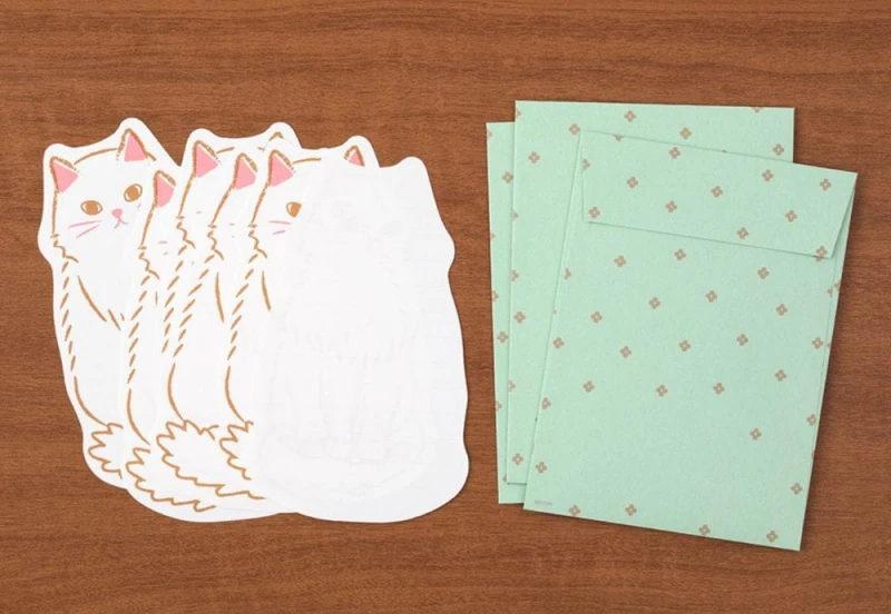 Midori Japan Papeteria Kot Die-Cut Noteka 2.jpg