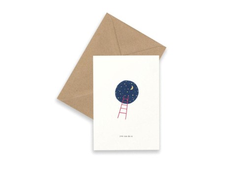 Kartotek Kartka Okolicznościowa - Sky Ladder - powodzenia