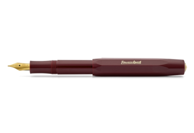 Pióro wieczne Kaweco Classic Sport Burgundowe (Rozmiar stalówki: F)
