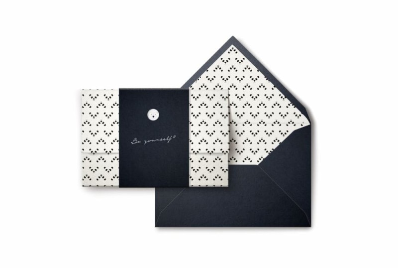 Kartka okolicznościowa Papear - Be yourself _ Panda NOTEKA.jpg