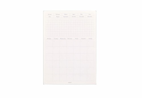 Stalogy Naklejki z kalendarzem miesięcznym - M