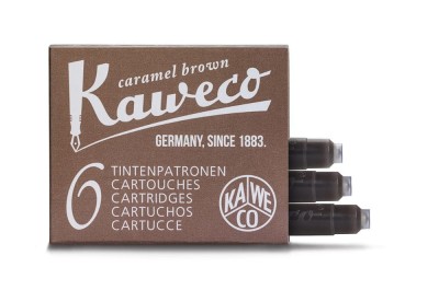 Naboje atramentowe KAWECO  (Kolor: Caramel Brown)