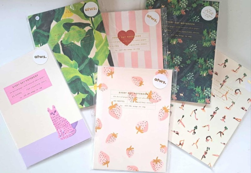 All the ways to say Zeszyt Pink Stripes