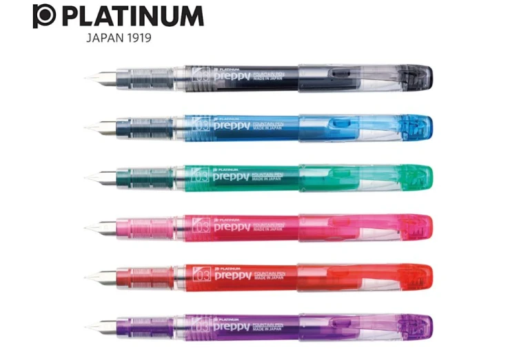 Platinum Preppy - Pióro Wieczne Niebieskie