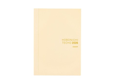 Hobonichi Techo Cousin A5 2026 - kalendarz dzienny ENG / Jan Start / Mon Start