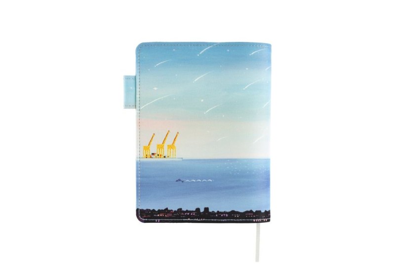 Hobonichi 5-Year Techo A6 Cover Hiroko Kubota: The Sea's Dream at Dawn