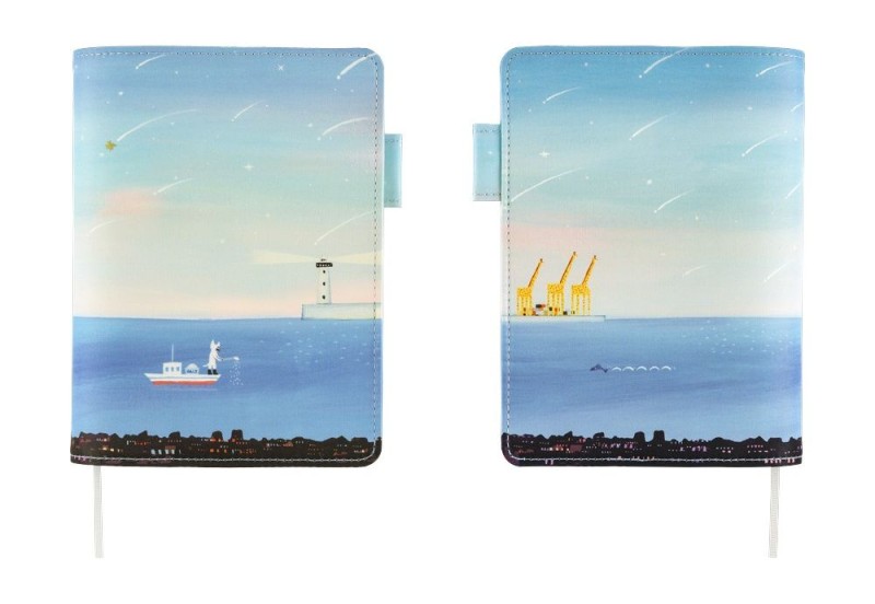 Hobonichi 5-Year Techo A6 Cover Hiroko Kubota: The Sea's Dream at Dawn