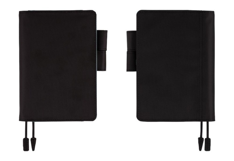 Hobonichi Techo Original A6 Cover Colors: Black x Clear Blue